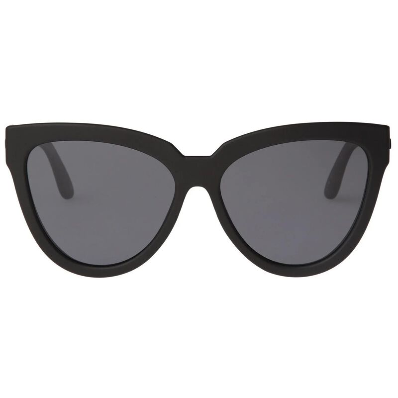 Le Specs Liar Lair Black Rubber Polarized Sunglasses image number 1